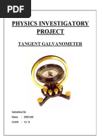 Physics Investigatory Project Class 12 TPDF