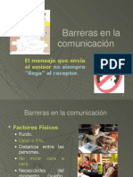 5 Barreras de La Comunicación.