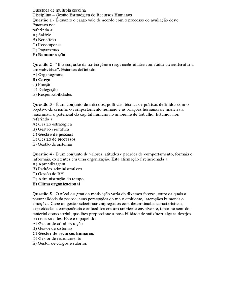 Uma Prova E Formada Por 45 Questoes De Multipla Escolha