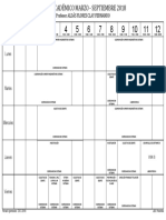 Horarios 2018 Docentes de La FISEI