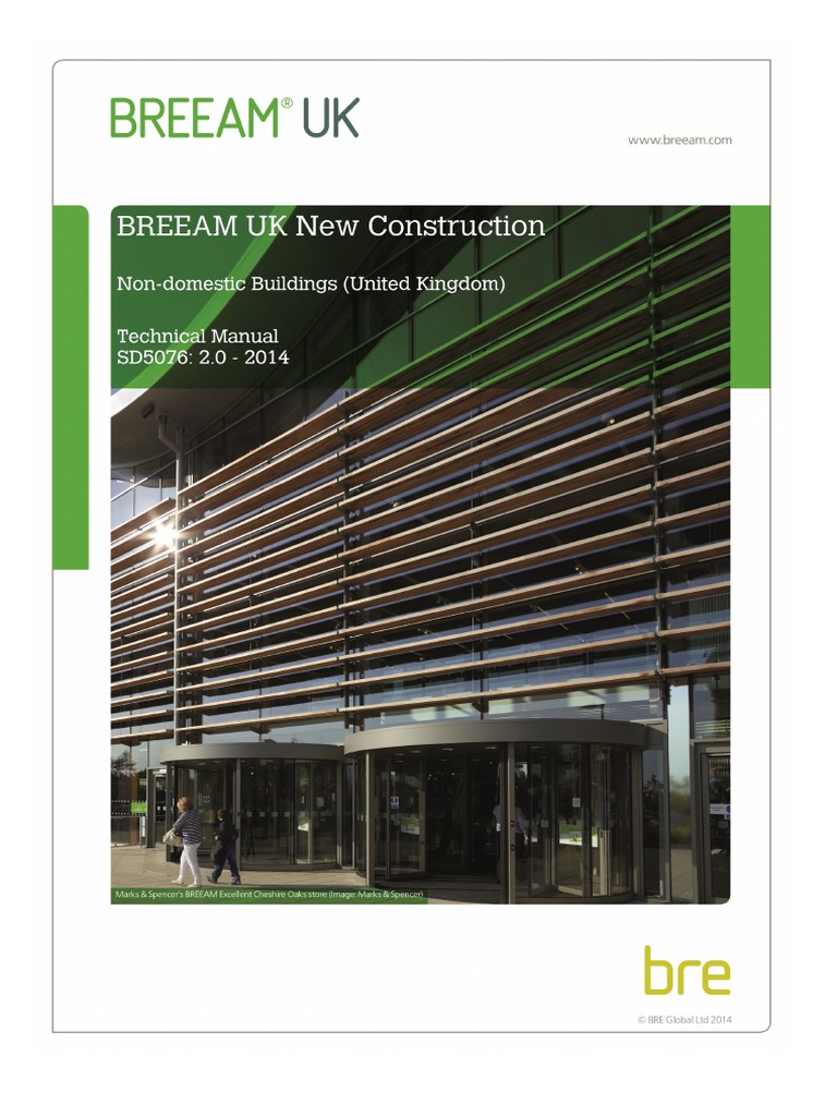 SD5076 BREEAM UK New Construction 2014 Technical Manual ISSUE 2.0 UK ...