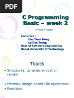 C Programming Basic - Week 2