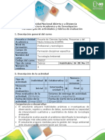 Guía de Actividades y Rúbrica de Evaluación - Etapa 3 - Ejecucion y Seguimiento