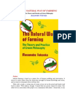  THE NATURAL WAY OF FARMING - The Theory and Practice of Green Philosophy - MASANOBU FUKUOKA 
