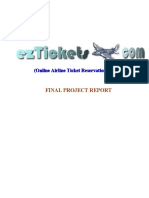Online Air Reservation Final Report