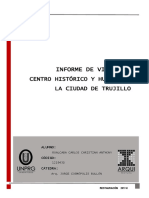 Informe Centro Histórico de Trujillo