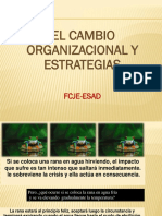 Cambio Organizacional