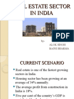 Real Estate Sector in India