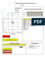 Estandar para Malla de Perforacion Con Jumbo Seccion 3.5 X 3.5 CIA 2