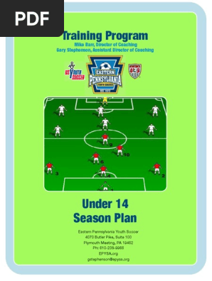 U14 Season Plan Pdf Defender Association Football Forward Association Football