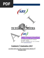 Asm Ari Notes Printable