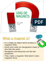 Uses of Magnets: By-Aditi Vi-B