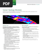 Maptek Vulcan Module Overview Geology