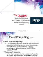 MIS300 Week 2 (Online Version) Part 3: Cloud Computing