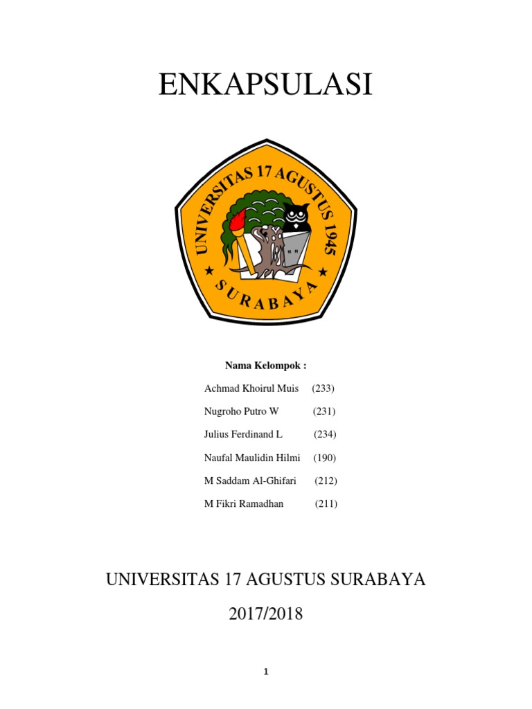 Pengertian dan Contoh Enkapsulasi Java | PDF | Sains & Matematika ...