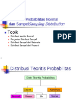 Trans Distribusi Normal Dan Distribusi Sampel UPN Keperawatan (Sesi 5)