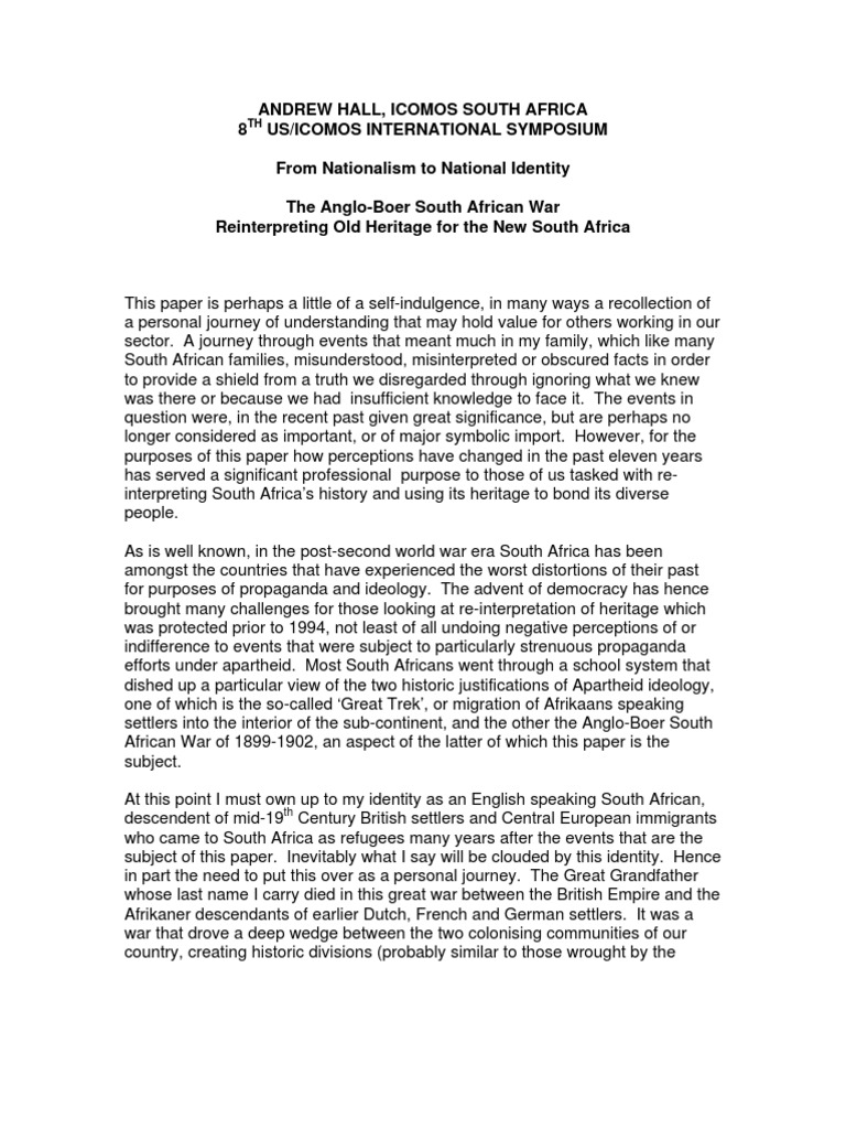 African national identities essay image