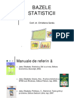 Bazele Statisticii C1 2018