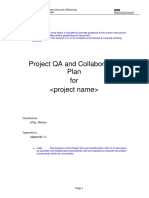 Project QA, Collab Plann