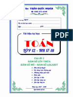 Toan 12 1718 CD2 Mu Log Tu Luan TN PDF