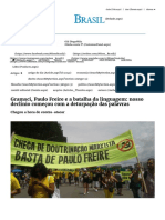 Mises Brasil - Gramsci, Paulo Freire e a Batalha Da Linguagem_ Nosso Declínio Começou Com a Deturpação Das Palavras
