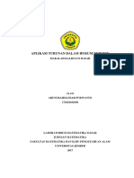 Aplikasi Turunan Dalam Hukum Newton Pada Aliran Fluida