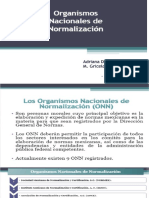 Organismos Nacionales de Organización