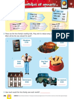 Percentages of Amounts