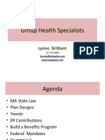 Group Health Specialists: Lynne Brilliant