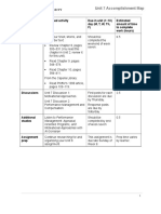 CF Unit 7 Accomplishment Map