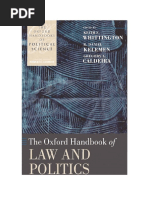 [Oxford Handbooks of Political Science] Keith E. Whittington, R. Daniel Kelemen, Gregory A. Caldeira - The Oxford Handbook of Law and Politics (2008, Oxford University Press, USA).pdf