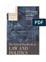(Oxford Handbooks of Political Science) Keith E. Whittington, R. Daniel Kelemen, Gregory A. Caldeira - The Oxford Handbook of Law and Politics (2008, Oxford University Press, USA) PDF