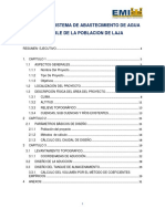 Sistema de Abastecimiento de Agua Potable (Laja) Segundo Parcial