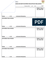 El Horario para Los Sellos Con Directores