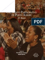 Livro Orcamento Participativo de Porto Alegre - 25 Anos