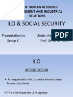 ILO and Social Security (GROUP B)