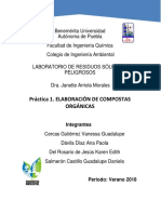 Equipo2. Práctica 1. Elaboración de Compostas Orgánicas