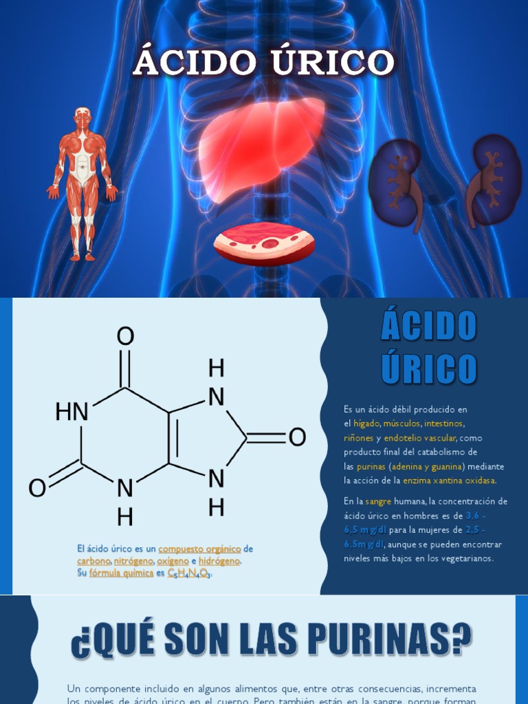 Ácido Úrico | PDF | Gota | Medicina CLINICA