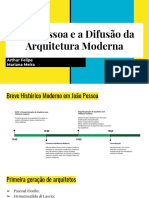 João Pessoa e a Difusão Da Arquitetura Moderna