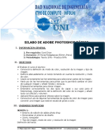Silabo de Photoshop Basico PDF