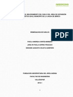 Estudio para El Mejoramiento Del Suelo Del Área de Crecimiento Urbanístico en El Municipio de La Jagua de Ibirico