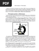 Microscópios e Telescópios
