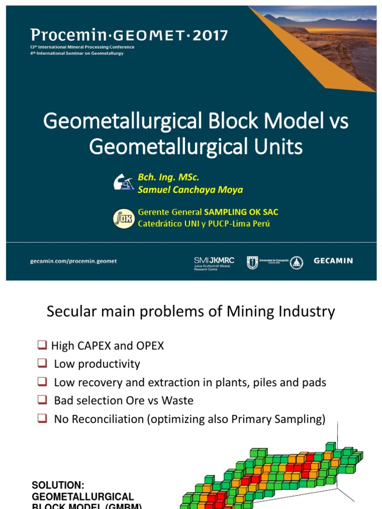 Geometallurgical Block Model Guide | PDF | Mineralogy | Microscopy