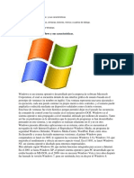 El Sistema Operativo Windows y Sus Características