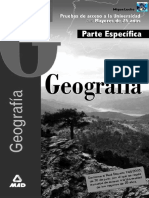 Geografia - Acceso a La Universidad Mayores de 25 Años