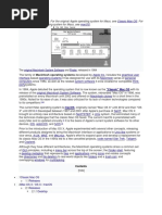 Macintosh Operating Systems