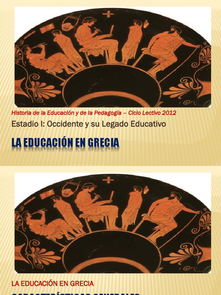 La Educacion en Grecia | PDF | Antigua Grecia | Sócrates