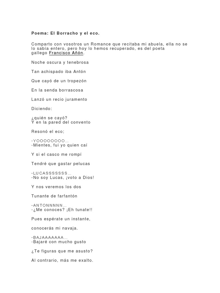 Eco Del Borracho Naturaleza Naturaleza eco del borracho naturaleza naturaleza