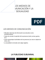 Los Medios de Comunicación y La Sexualidad