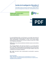 Dialnet ReflexionesAcercaDeLaInterculturalidad 4036572 PDF